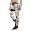 Meow Cat Print Women's Leggings-grizzshop