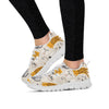 Meow Cat Print Women's Sneakers-grizzshop