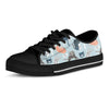 Meow Meow Cat Print Men's Low Top Shoes-grizzshop