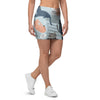 Meow Meow Cat Print Mini Skirt-grizzshop