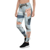 Meow Meow Cat Print Women's Leggings-grizzshop