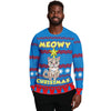 Meowy Christmas Cat Ugly Christmas Sweater-grizzshop