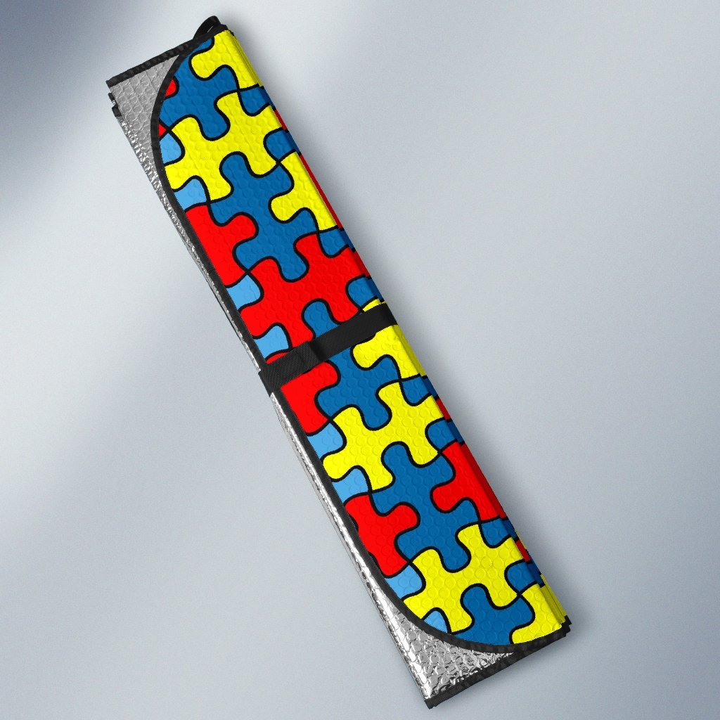 Merchandise Autism Awareness Car Sun Shade-grizzshop