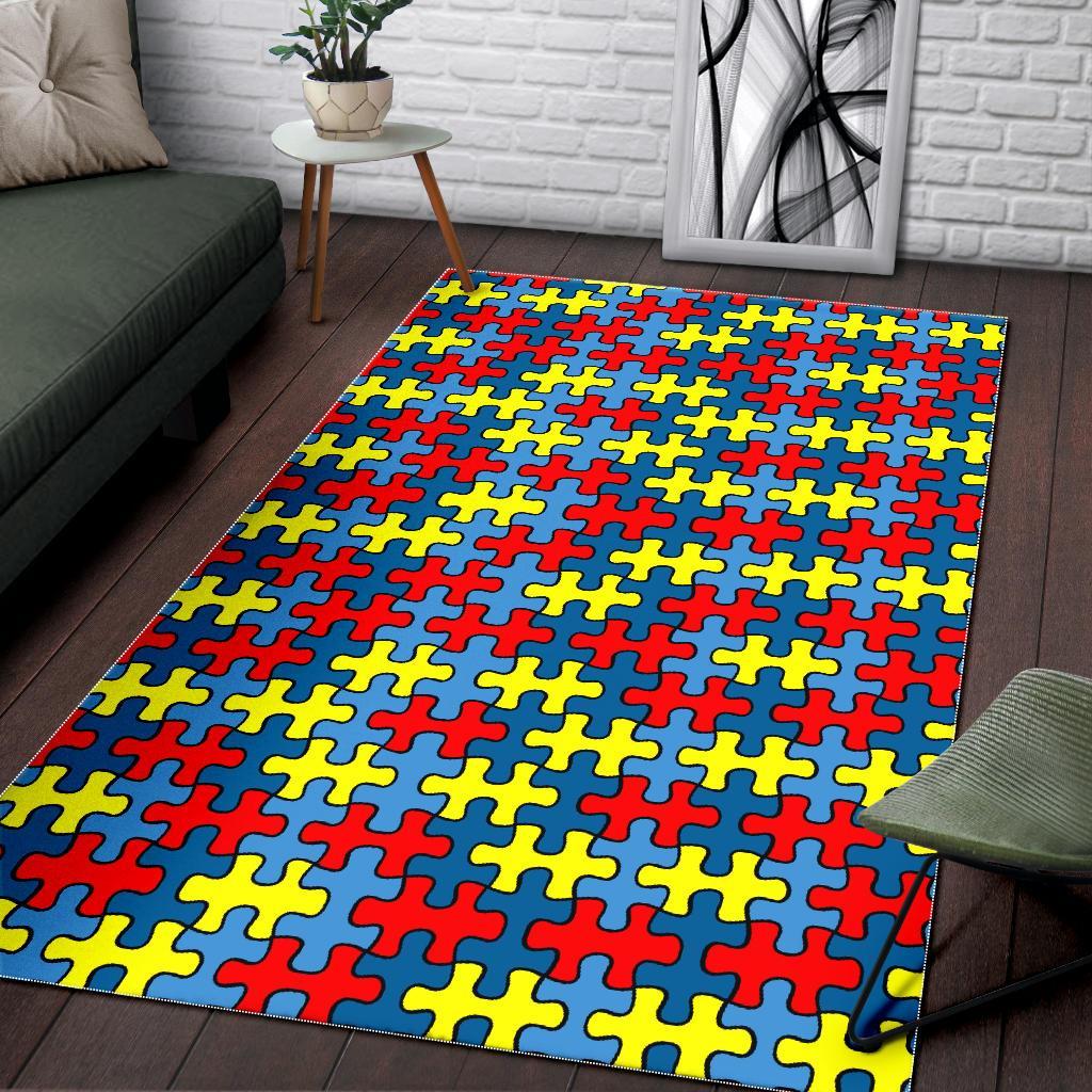 Merchandise Autism Awareness Floor Mat-grizzshop