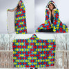 Merchandise Autism Awareness Hooded Blanket-grizzshop