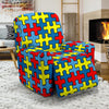 Merchandise Autism Awareness Recliner Cover-grizzshop