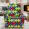 Merchandise Autism Awareness Recliner Cover-grizzshop