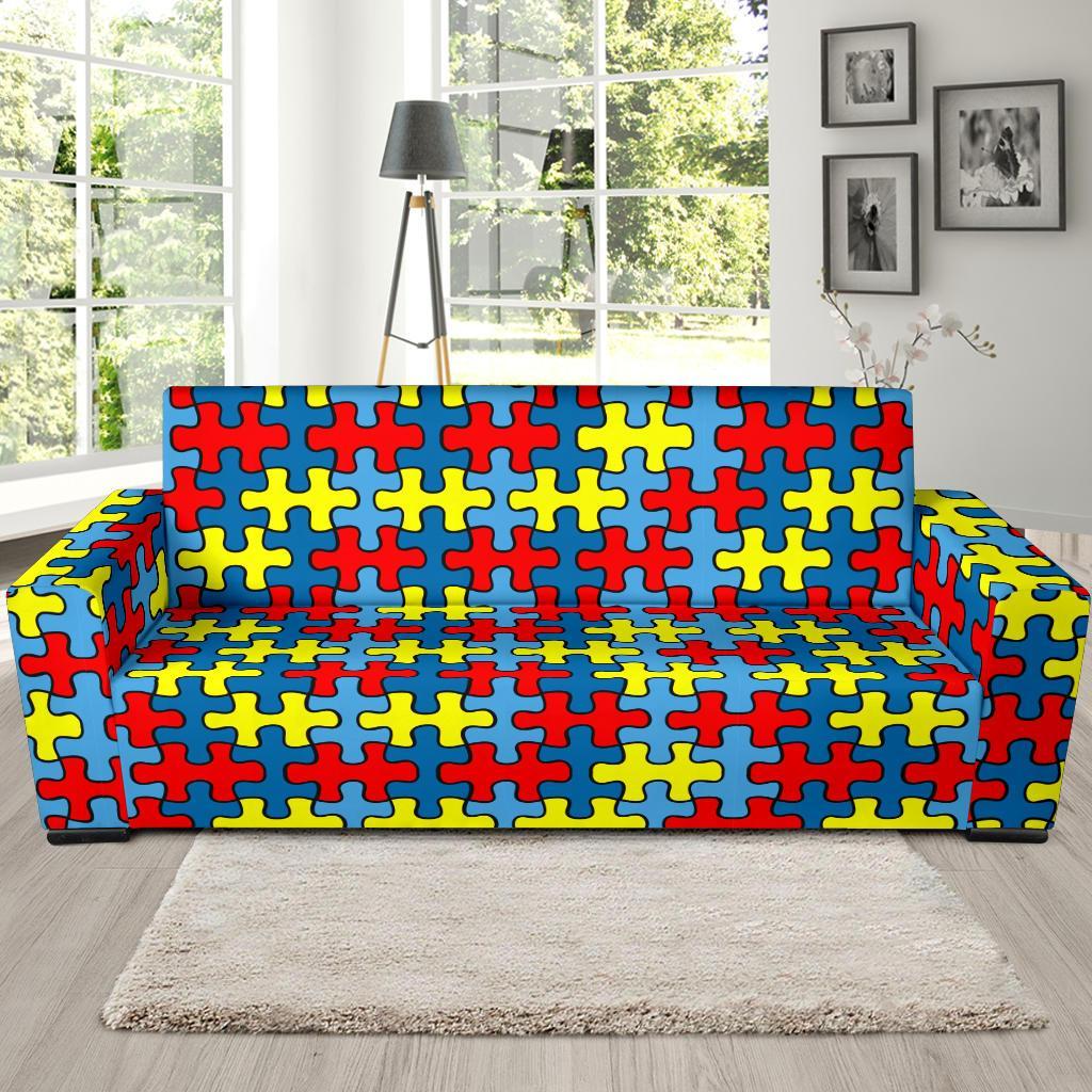 Merchandise Autism Awareness Sofa Covers-grizzshop