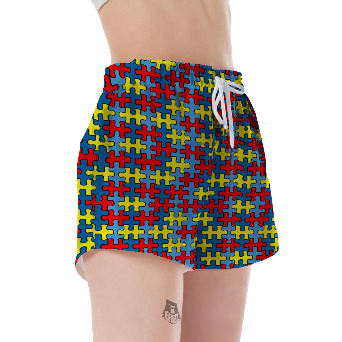 Merchandise Autism Awareness Women's Shorts-grizzshop
