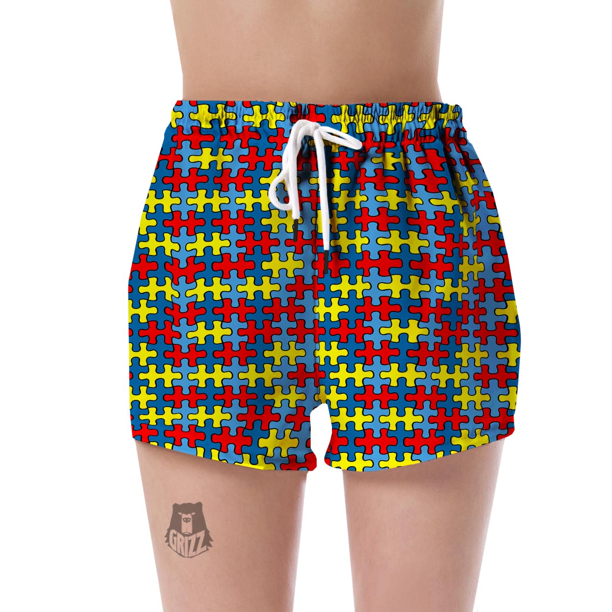 Merchandise Autism Awareness Women's Shorts-grizzshop