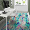 Mermaid Galaxy Print Floor Mat-grizzshop