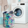 Mermaid Galaxy Print Laundry Basket-grizzshop