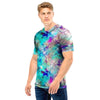 Mermaid Galaxy Print Men T Shirt-grizzshop