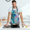 Mermaid Galaxy Print Men's Apron-grizzshop