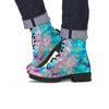 Mermaid Galaxy Print Men's Boots-grizzshop