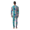 Mermaid Galaxy Print Men's Pajamas-grizzshop