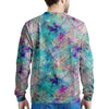 Mermaid Galaxy Print Men's Sweatshirt-grizzshop