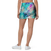 Mermaid Galaxy Print Mini Skirt-grizzshop