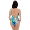 Mermaid Galaxy Print One Piece Swimsuite-grizzshop