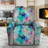 Mermaid Galaxy Print Recliner Cover-grizzshop