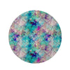 Mermaid Galaxy Print Round Rug-grizzshop