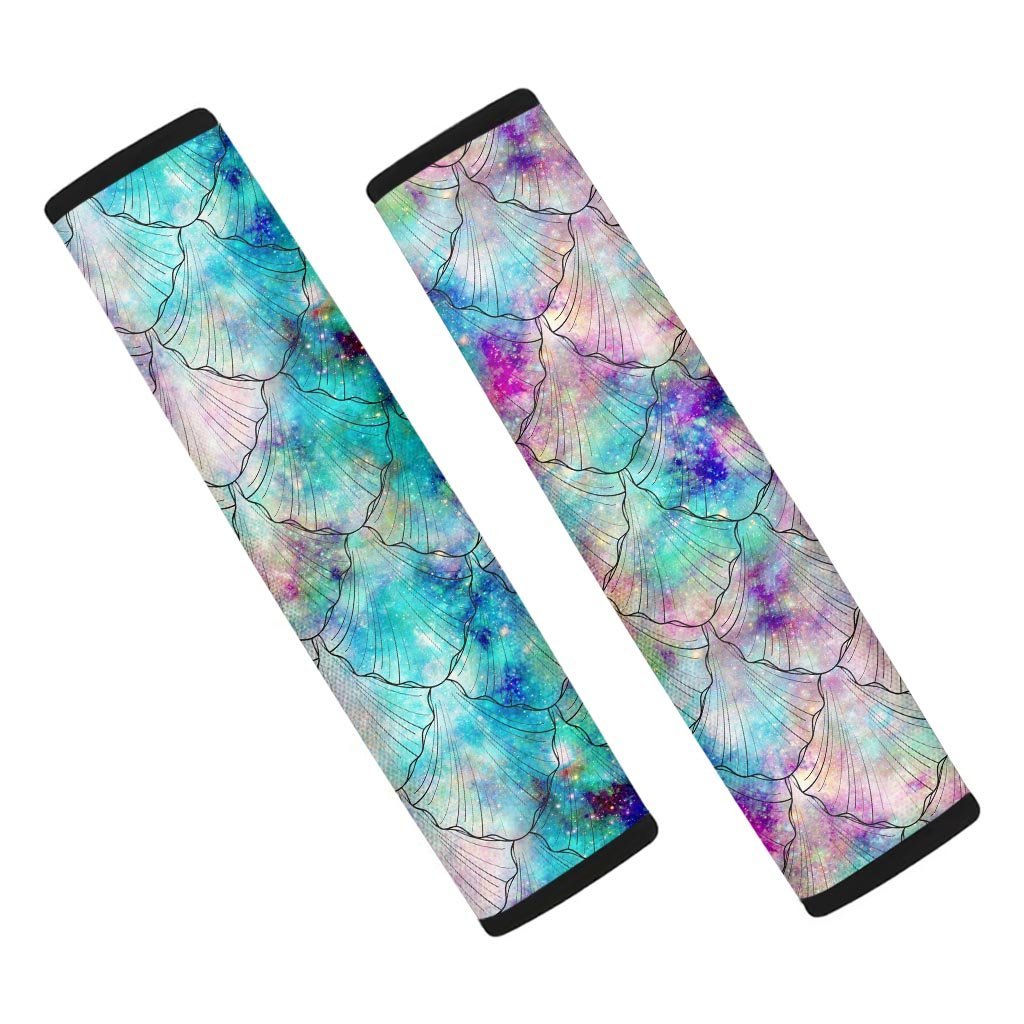 Mermaid Galaxy Print Seat Belt Cover-grizzshop