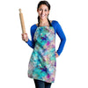 Mermaid Galaxy Print Women's Apron-grizzshop