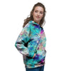 Mermaid Galaxy Print Women's Hoodie-grizzshop