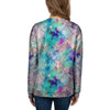 Mermaid Galaxy Print Women's Sweatshirt-grizzshop