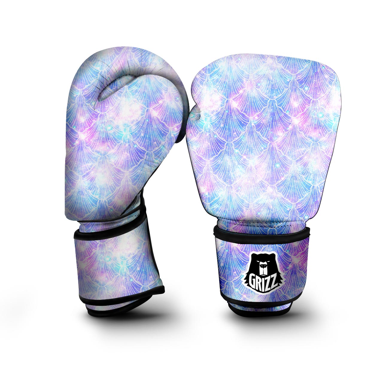 Mermaid Galaxy Space Boxing Gloves-grizzshop