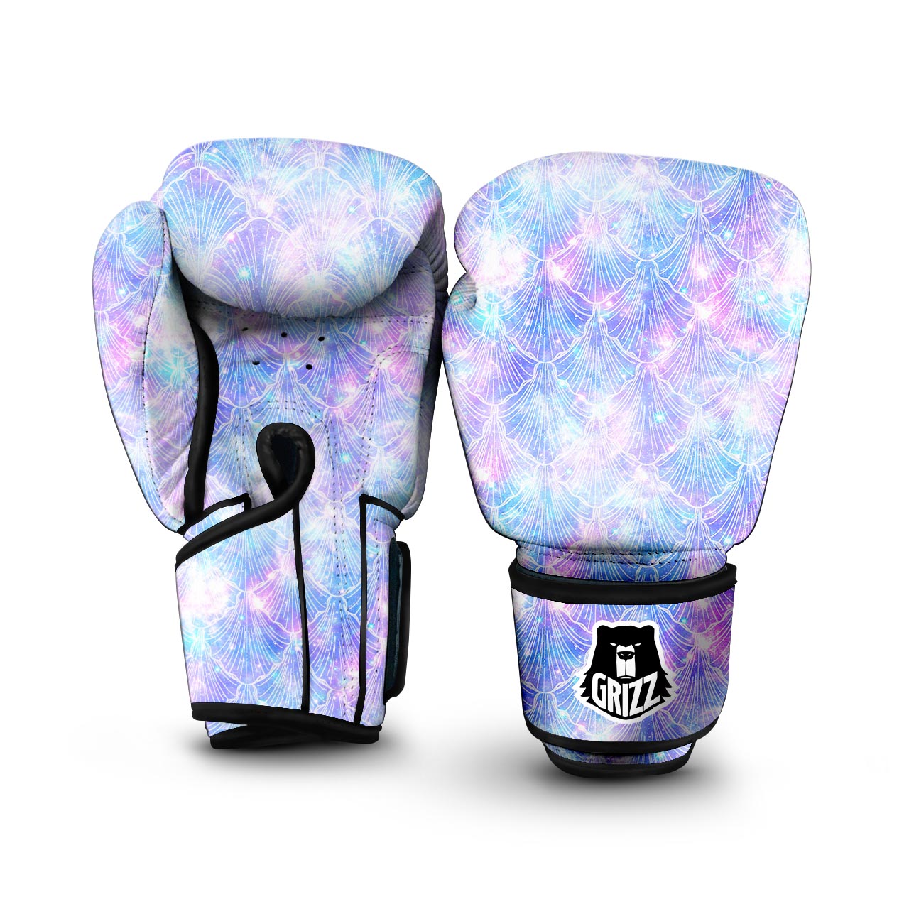 Mermaid Galaxy Space Boxing Gloves-grizzshop