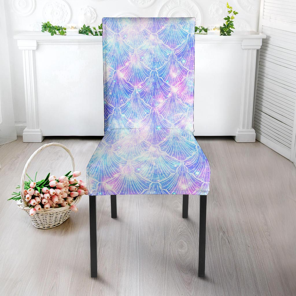 Mermaid Galaxy Space Chair Cover-grizzshop