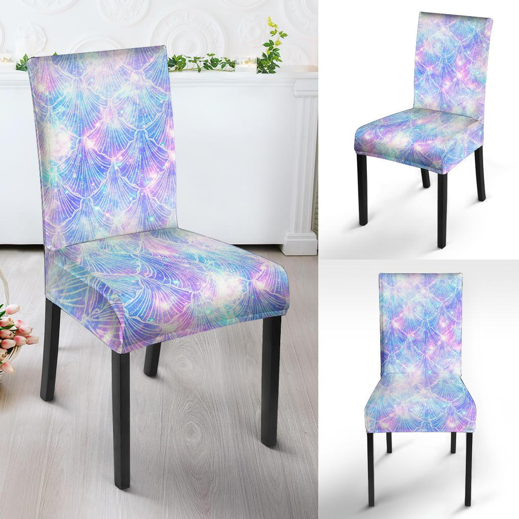 Mermaid Galaxy Space Chair Cover-grizzshop