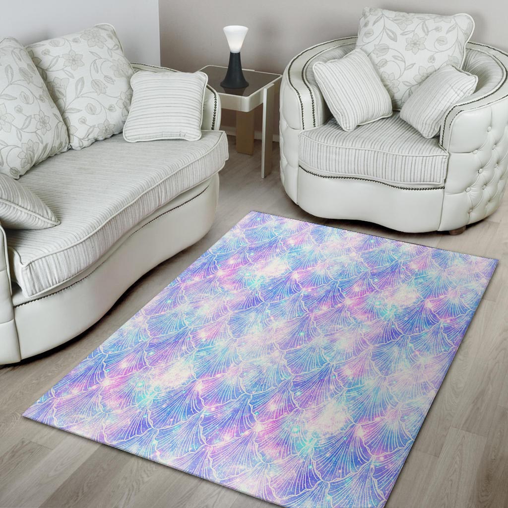 Mermaid Galaxy Space Floor Mat-grizzshop