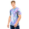 Mermaid Galaxy Space Men T Shirt-grizzshop