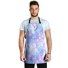 Mermaid Galaxy Space Men's Apron-grizzshop