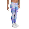 Mermaid Galaxy Space Men's Leggings-grizzshop