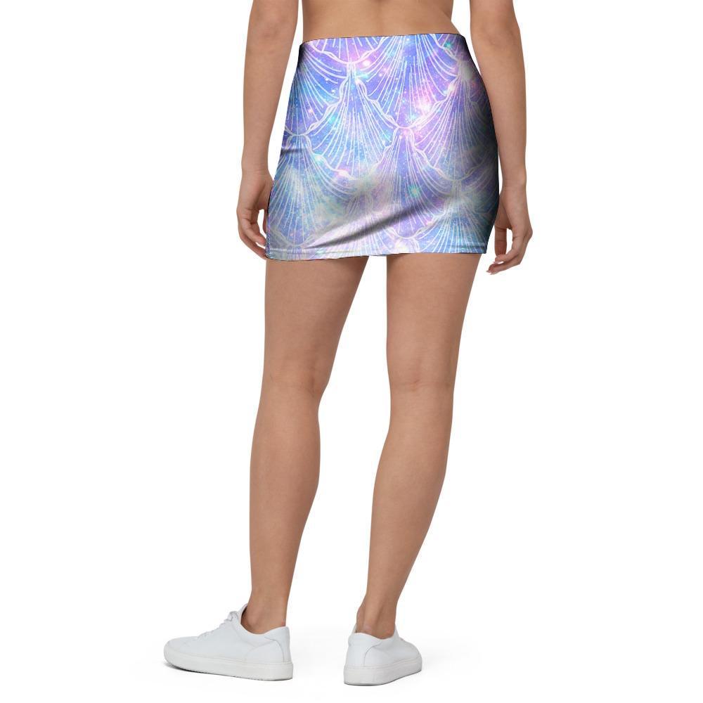 Mermaid Galaxy Space Mini Skirt-grizzshop