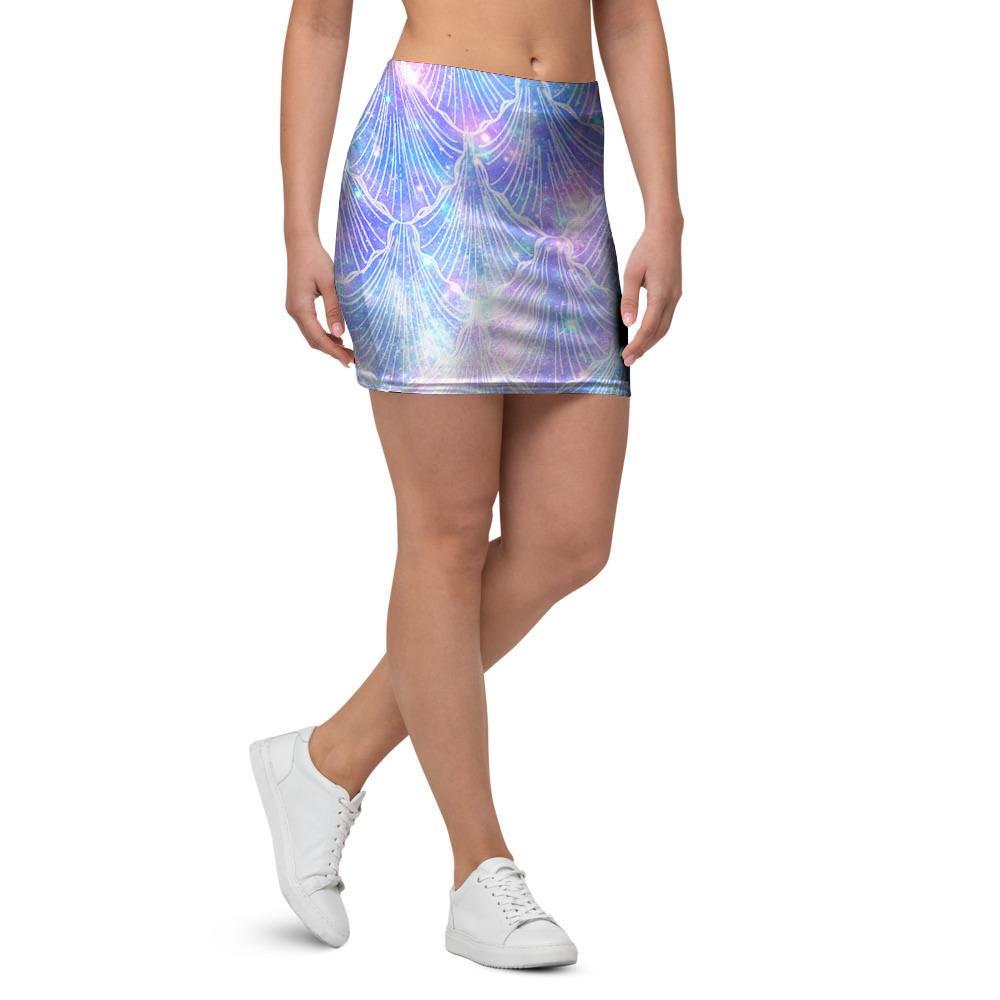 Mermaid Galaxy Space Mini Skirt-grizzshop