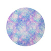 Mermaid Galaxy Space Round Rug-grizzshop