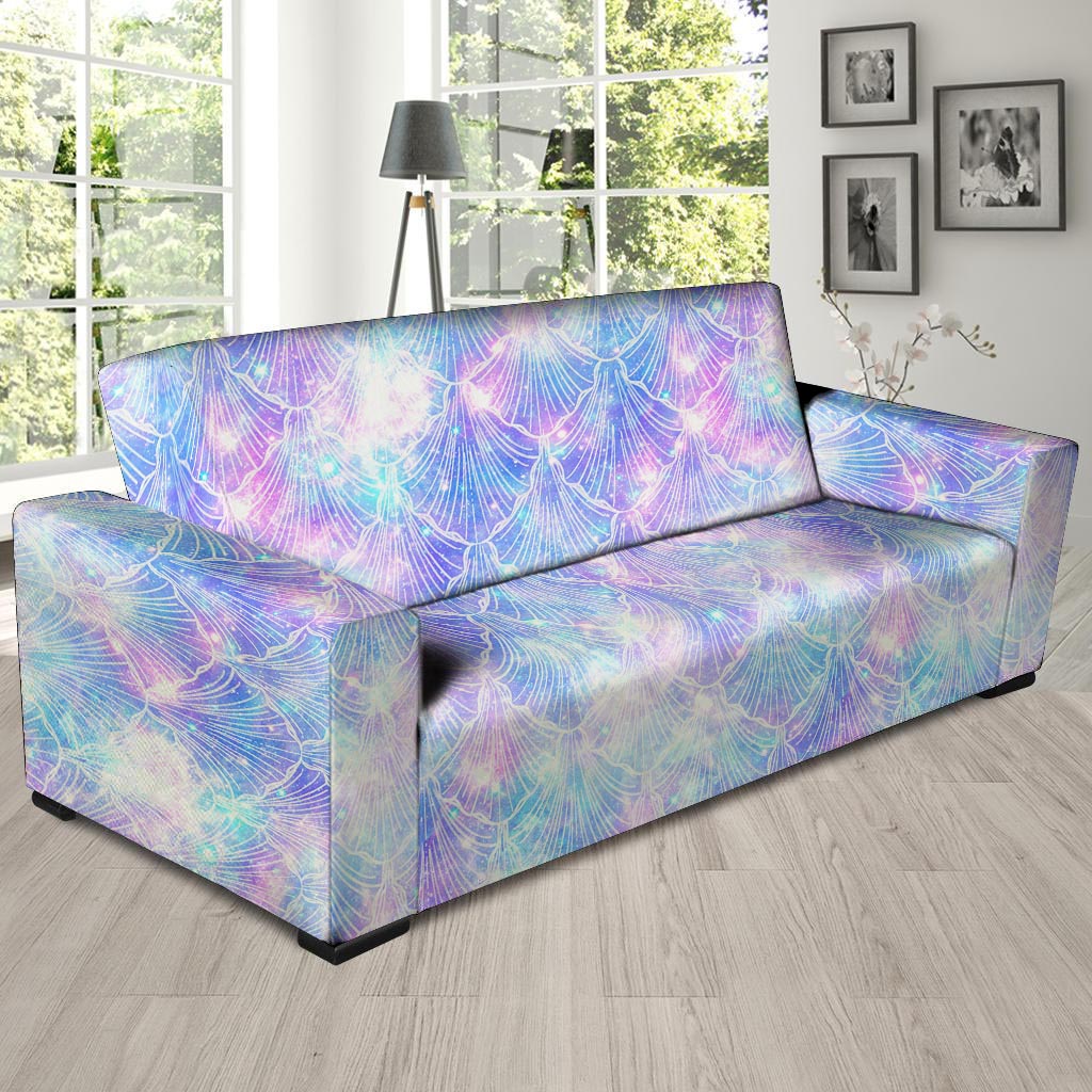 Mermaid Galaxy Space Sofa Cover-grizzshop