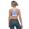 Mermaid Galaxy Space Sports Bra-grizzshop