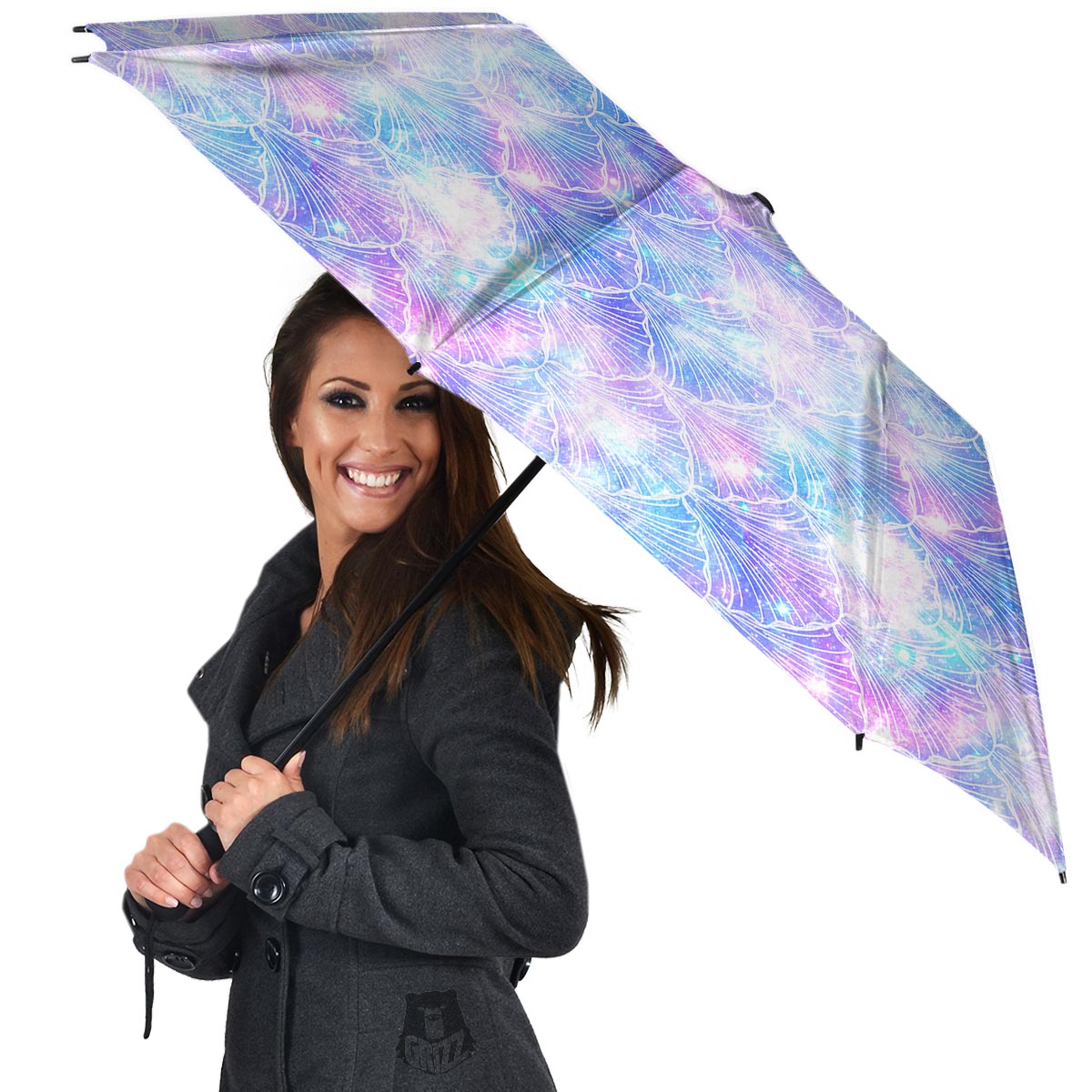 Mermaid Galaxy Space Umbrella-grizzshop