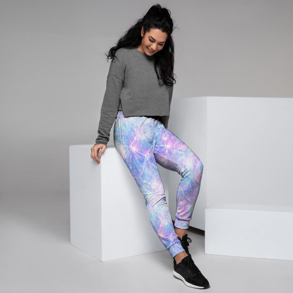 Mermaid Galaxy Space Women's Joggers-grizzshop