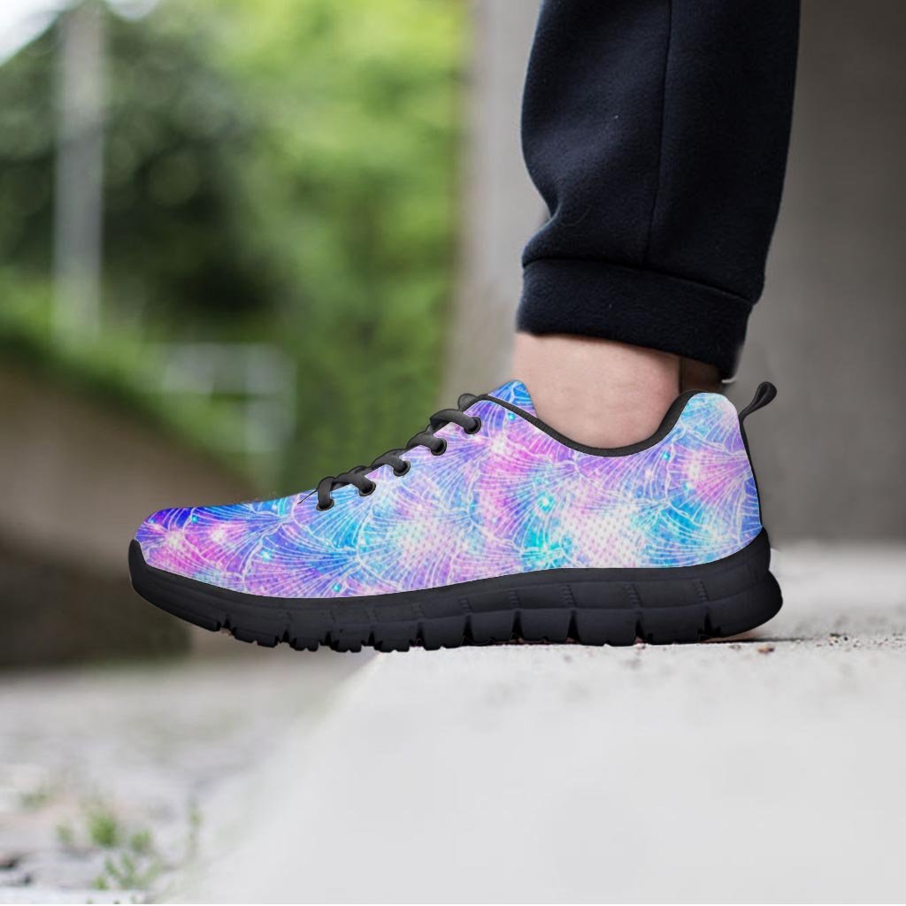 Mermaid Galaxy Space Women's Sneakers-grizzshop