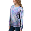 Mermaid Galaxy Space Women's Sweatshirt-grizzshop