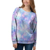 Mermaid Galaxy Space Women's Sweatshirt-grizzshop