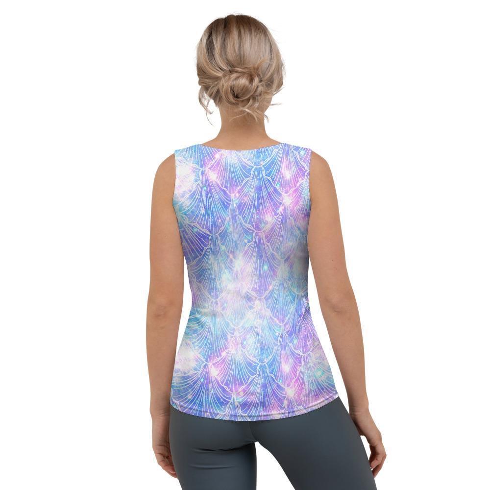 Mermaid Galaxy Space Women's Tank Top-grizzshop