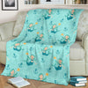 Mermaid Pastel Pattern Print Blanket-grizzshop