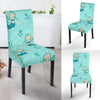 Mermaid Pastel Pattern Print Chair Cover-grizzshop